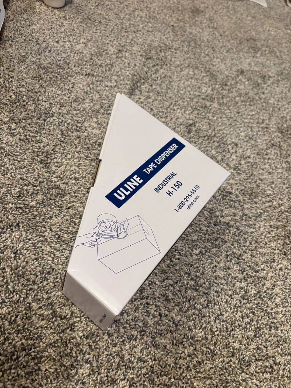 New Unopened 2” Uline Tape dispenser no tape included